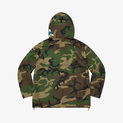 Supreme x Smurfs x GORE-TEX Shell Jacket Woodland Camo (FW20) - SOLE SERIOUSS (5)