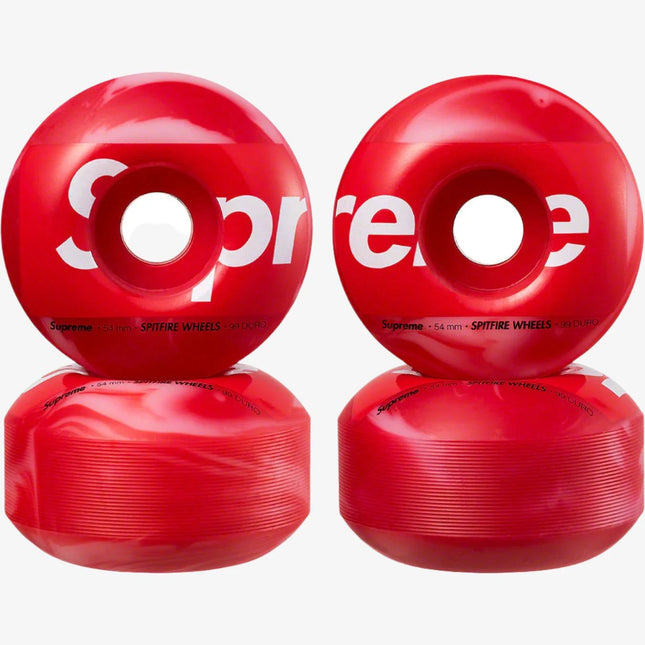 Supreme x Spitfire Shop Wheels Swirl (Set of 4) (FW24) - SOLE SERIOUSS (1)