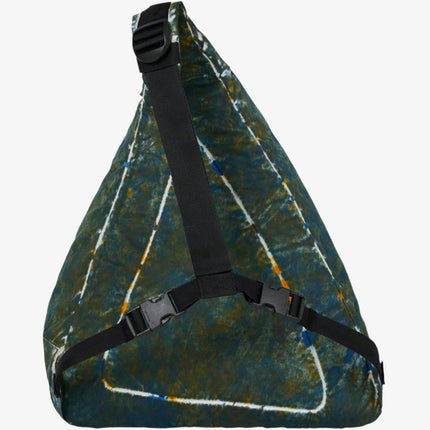 Supreme x Stone Island Painted Camo Nylon Shoulder Bag Dark Teal (FW20) - SOLE SERIOUSS (3)