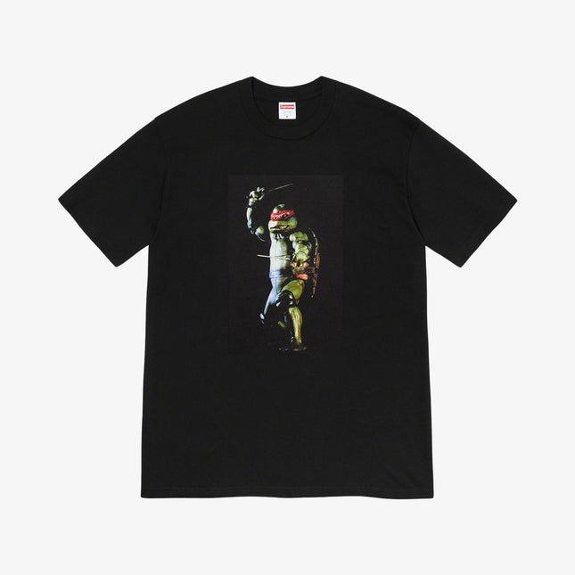 Supreme x TMNT Teenage Mutant Ninja Turtles Tee 'Raphael' Black (SS21) - SOLE SERIOUSS (1)