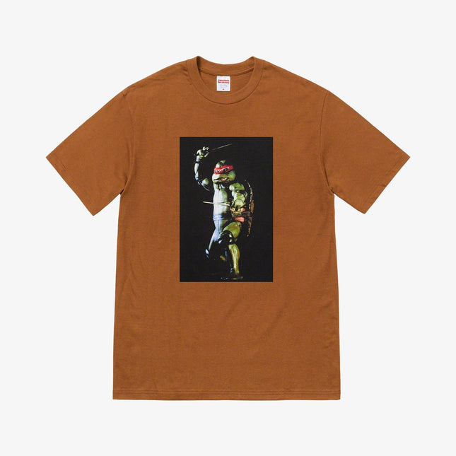 Supreme x TMNT Teenage Mutant Ninja Turtles Tee 'Raphael' Brown (SS21) - SOLE SERIOUSS (1)