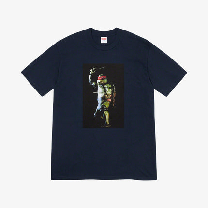 Supreme x TMNT Teenage Mutant Ninja Turtles Tee 'Raphael' Navy (SS21) - SOLE SERIOUSS (1)