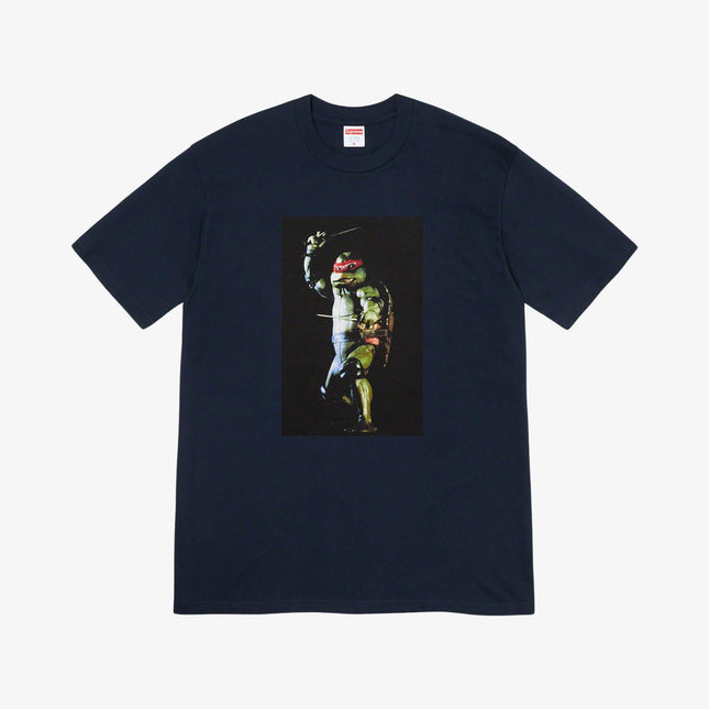 Supreme x TMNT Teenage Mutant Ninja Turtles Tee 'Raphael' Navy (SS21) - SOLE SERIOUSS (1)