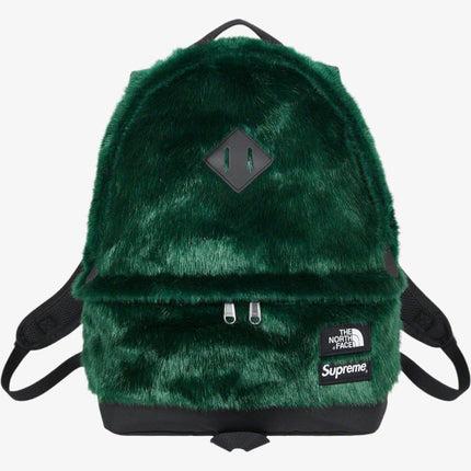 Supreme x The North Face Backpack 'Faux Fur' Green (FW20) - SOLE SERIOUSS (1)