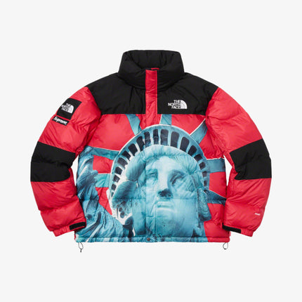 Supreme x The North Face Baltoro Jacket 'Statue of Liberty' Red FW19 - SOLE SERIOUSS (3)