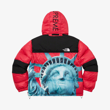 Supreme x The North Face Baltoro Jacket 'Statue of Liberty' Red FW19 - SOLE SERIOUSS (4)