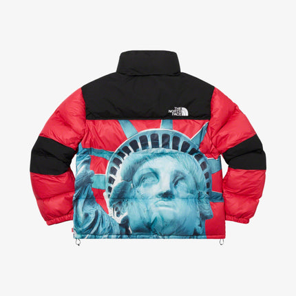 Supreme x The North Face Baltoro Jacket 'Statue of Liberty' Red FW19 - SOLE SERIOUSS (5)