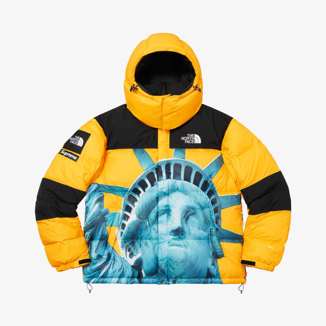 Supreme x The North Face Baltoro Jacket 'Statue of Liberty' Yellow FW19 - SOLE SERIOUSS (1)