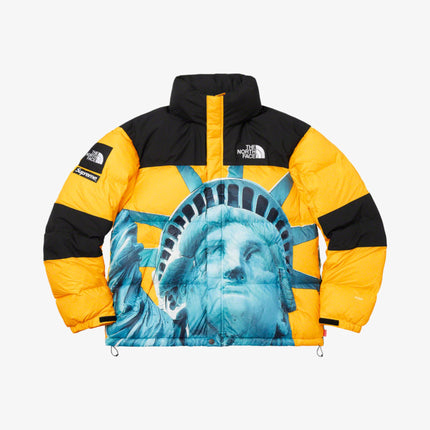 Supreme x The North Face Baltoro Jacket 'Statue of Liberty' Yellow FW19 - SOLE SERIOUSS (3)