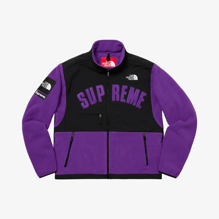 Supreme x The North Face Denali Fleece Jacket 'Arc Logo' Purple SS19 - SOLE SERIOUSS (1)