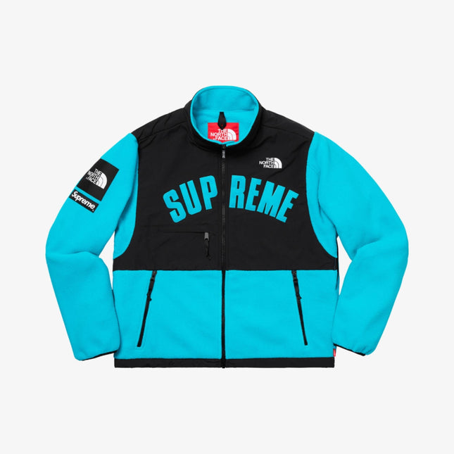 Supreme x The North Face Denali Fleece Jacket 'Arc Logo' Teal SS19 - SOLE SERIOUSS (1)
