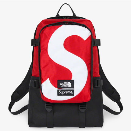 Supreme x The North Face Expedition Backpack 'S Logo' Red (FW20) - SOLE SERIOUSS (1)