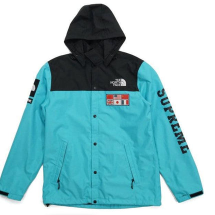 Supreme x The North Face Expedition Coaches Jacket Teal SS14 - SOLE SERIOUSS (1)