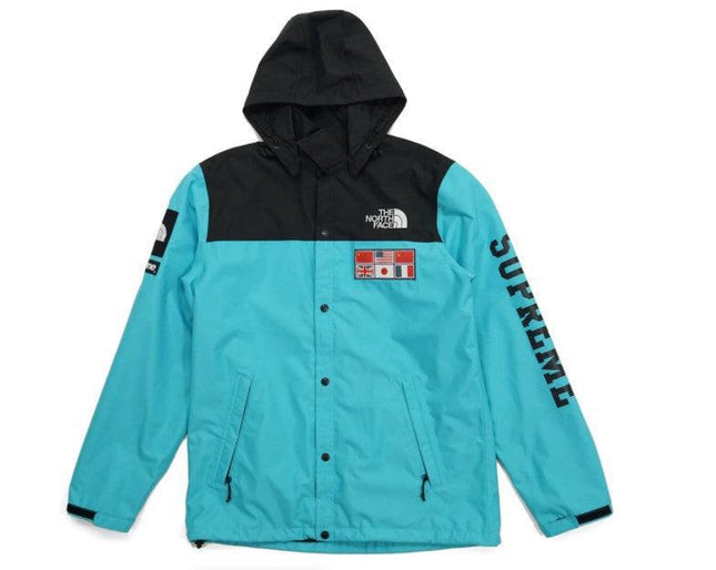 Supreme x The North Face Expedition Coaches Jacket Teal SS14 - SOLE SERIOUSS (1)