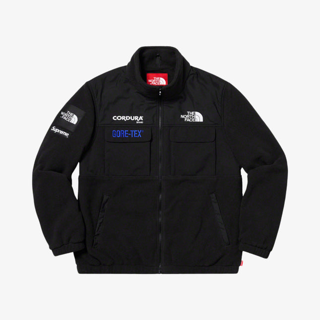 Supreme x The North Face Expedition Fleece Black FW18 - SOLE SERIOUSS (1)