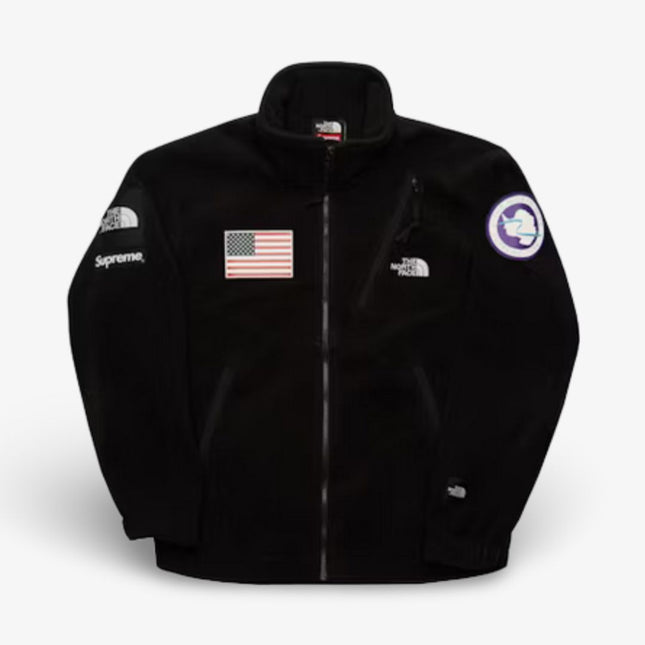 Supreme x The North Face Expedition Fleece Jacket 'Trans Antarctica' Black (SS17) - SOLE SERIOUSS (1)