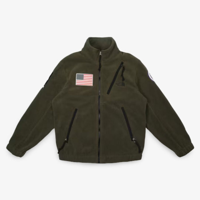 Supreme x The North Face Expedition Fleece Jacket 'Trans Antarctica' Olive (SS17) - SOLE SERIOUSS (1)