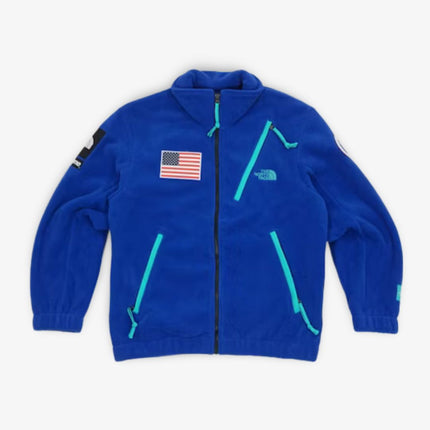 Supreme x The North Face Expedition Fleece Jacket 'Trans Antarctica' Royal (SS17) - SOLE SERIOUSS (1)