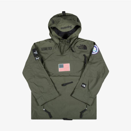 Supreme x The North Face Expedition Pullover Jacket 'Trans Antarctica' Olive (SS17) - SOLE SERIOUSS (1)