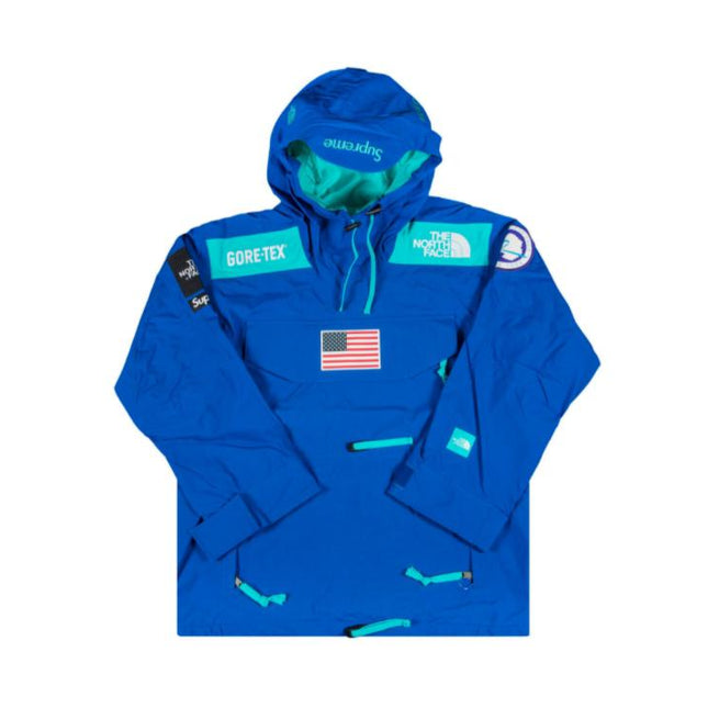 Supreme x The North Face Expedition Pullover Jacket 'Trans Antarctica' Royal SS17 - SOLE SERIOUSS (1)