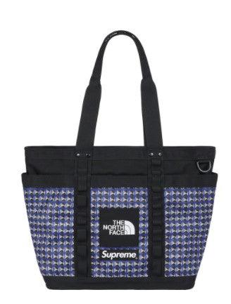 Supreme x The North Face Explore Utility Tote Bag 'Studded' Royal SS21 - SOLE SERIOUSS (1)