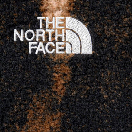 Supreme x The North Face Fleece Jacket 'Bleached Denim Print' Black FW21 - SOLE SERIOUSS (4)