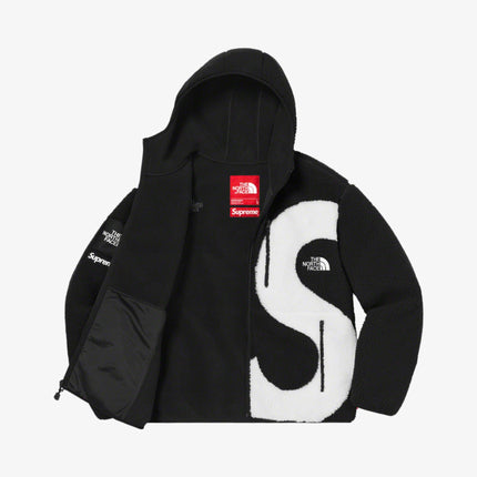 Supreme x The North Face Fleece Jacket 'S Logo' Black FW20 - SOLE SERIOUSS (2)