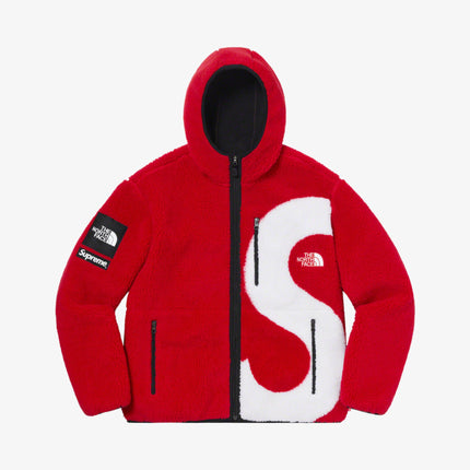 Supreme x The North Face Fleece Jacket 'S Logo' Red FW20 - SOLE SERIOUSS (1)