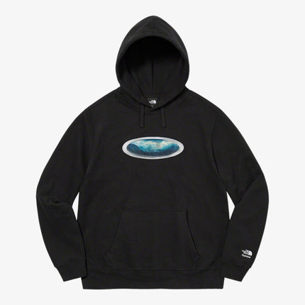 Supreme x The North Face Hooded Sweater 'Lenticular Mountains' Black FW21 - SOLE SERIOUSS (2)