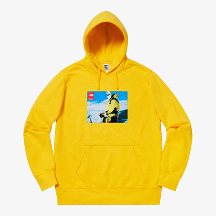 Supreme x The North Face Hooded Sweatshirt 'Photo' Yellow (FW18) - SOLE SERIOUSS (1)