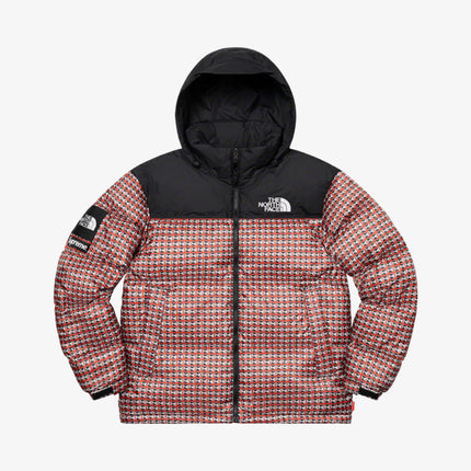 Supreme x The North Face Jacket 'Studded Nuptse' Red SS21 - SOLE SERIOUSS (2)