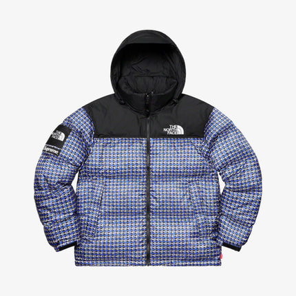 Supreme x The North Face Jacket 'Studded Nuptse' Royal SS21 - SOLE SERIOUSS (1)