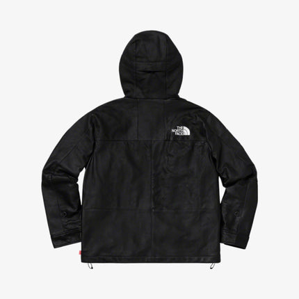 Supreme x The North Face Leather Mountain Parka Black FW18 - SOLE SERIOUSS (3)