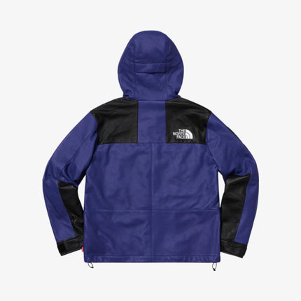 Supreme x The North Face Leather Mountain Parka Purple (FW18) - SOLE SERIOUSS (3)