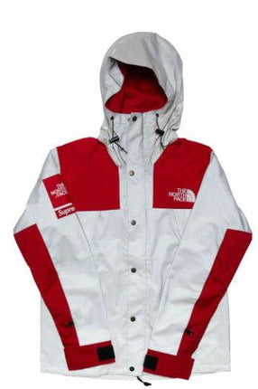 Supreme x The North Face Mountain Jacket '3M Reflective' Red SS13 - SOLE SERIOUSS (1)