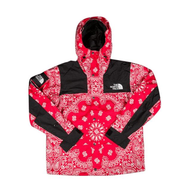 Supreme x The North Face Mountain Jacket 'Bandana' Red FW14 - SOLE SERIOUSS (1)