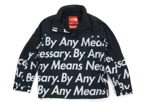 Supreme x The North Face Mountain Jacket 'By Any Means Necessary' Black FW15 - SOLE SERIOUSS (1)
