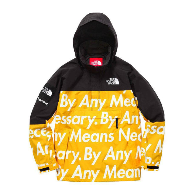 Supreme x The North Face Mountain Jacket 'By Any Means Necessary' Yellow FW15 - SOLE SERIOUSS (1)