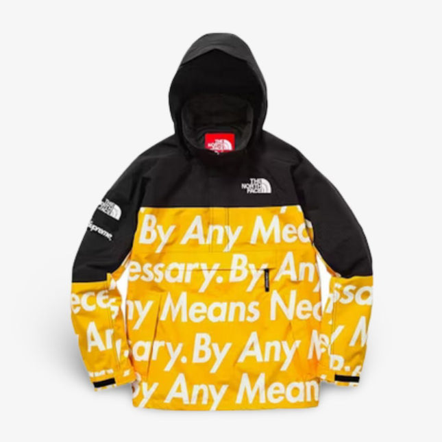 Supreme x The North Face Mountain Jacket 'By Any Means Necessary' Yellow (FW15) - SOLE SERIOUSS (1)