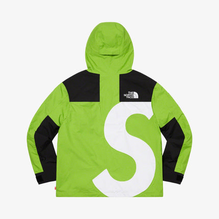 Supreme x The North Face Mountain Jacket 'S Logo' Lime FW20 - SOLE SERIOUSS (3)