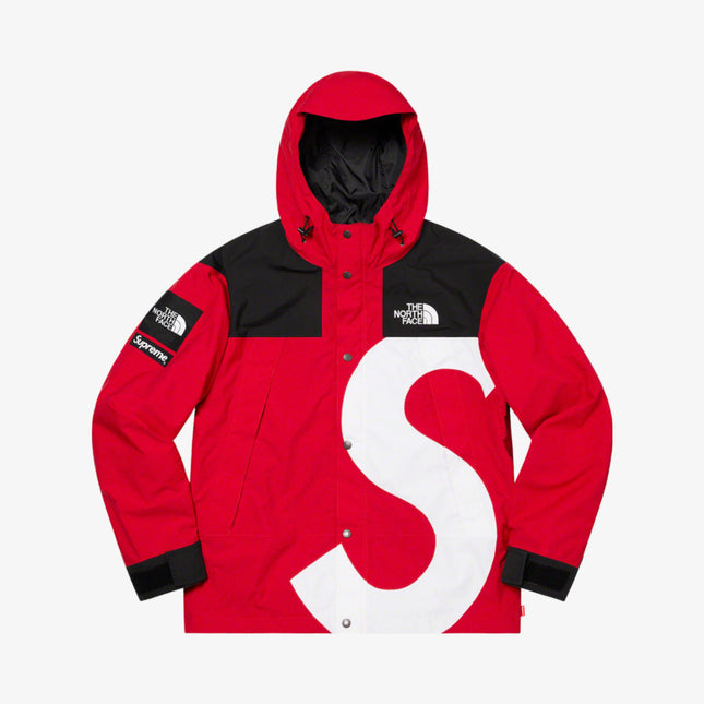 Supreme x The North Face Mountain Jacket 'S Logo' Red (FW20) - SOLE SERIOUSS (1)