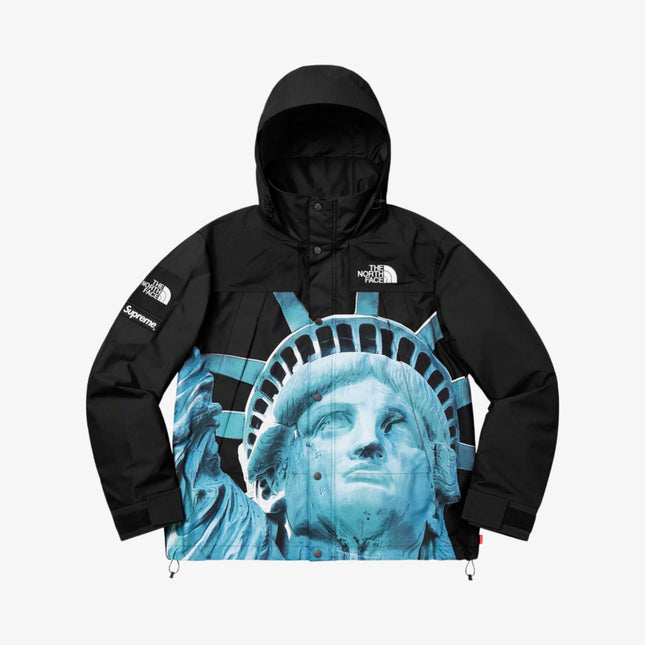 Supreme x The North Face Mountain Jacket 'Statue of Liberty' Black (FW19) - SOLE SERIOUSS (1)