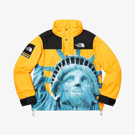 Supreme x The North Face Mountain Jacket 'Statue of Liberty' Yellow FW19 - SOLE SERIOUSS (2)