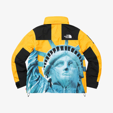 Supreme x The North Face Mountain Jacket 'Statue of Liberty' Yellow FW19 - SOLE SERIOUSS (4)