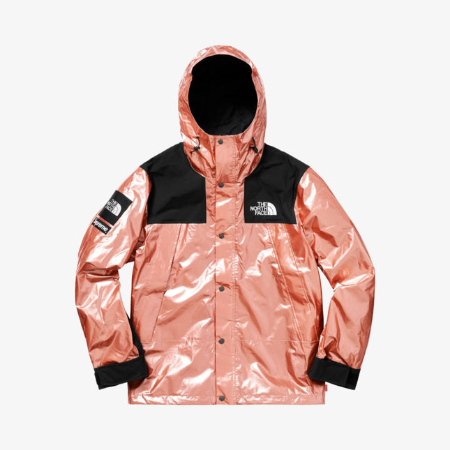 Supreme x The North Face Mountain Parka 'Metallic' Rose Gold SS18 - SOLE SERIOUSS (1)