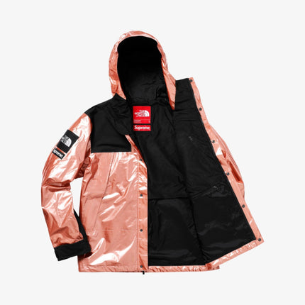 Supreme x The North Face Mountain Parka 'Metallic' Rose Gold SS18 - SOLE SERIOUSS (2)