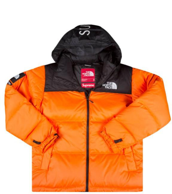 Supreme x The North Face Nuptse Jacket Orange FW16 - SOLE SERIOUSS (1)
