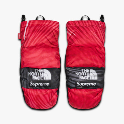 Supreme x The North Face Printed Montana Mitt 'Trompe L'Oeil' Red SS23 - SOLE SERIOUSS (2)