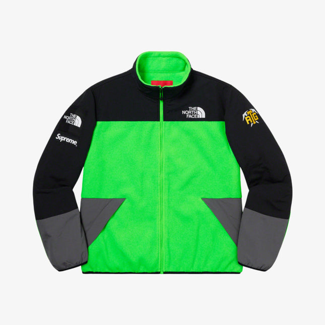 Supreme x The North Face RTG Fleece Jacket Bright Green SS20 - SOLE SERIOUSS (1)
