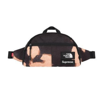 Supreme x The North Face Roo II 'Bleached Denim Print' Black FW21 - SOLE SERIOUSS (1)